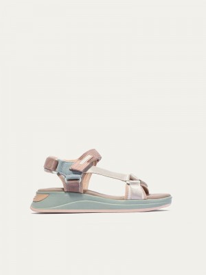 Hoff Island Lanai Women's Sandals Pink | UWH6046DP