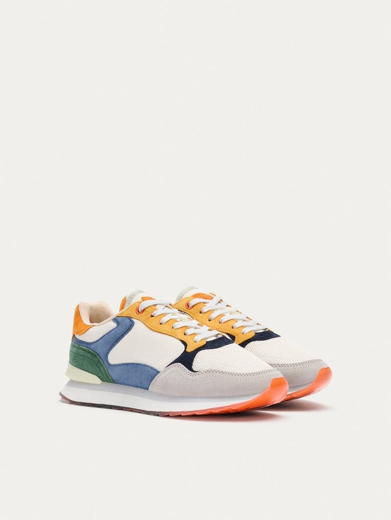 Hoff City Bangkok Women's Trainers White Yellow Blue | DCJ3741EB