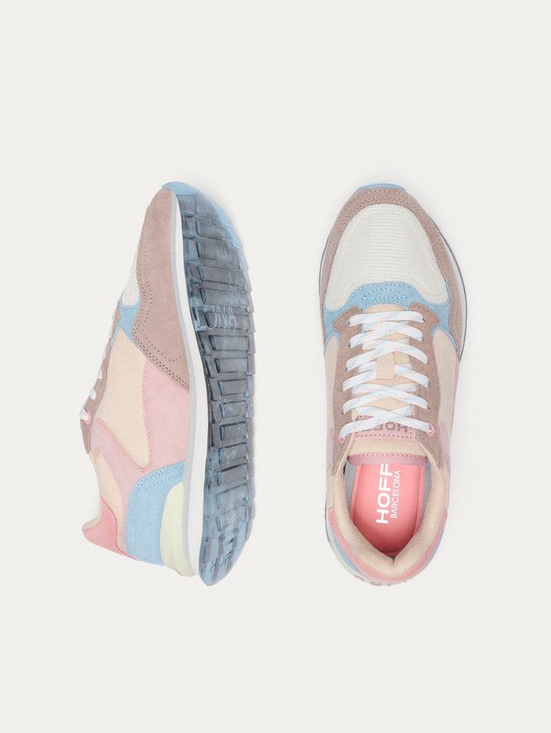 Hoff City Barcelona Women's Trainers Pink Blue White | AOK1045YP