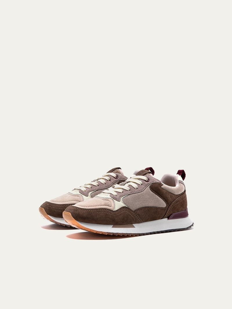 Hoff City Nantes Women's Trainers Dark Brown Grey | PCJ4142OD